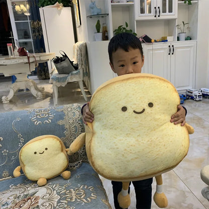 Plushie Happy/Sad Bread, 7-16" | 18-40 cm