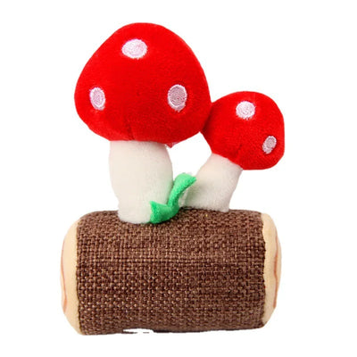 Kawaii Mushroom Plush Keychain & Pendant, 5 Colors