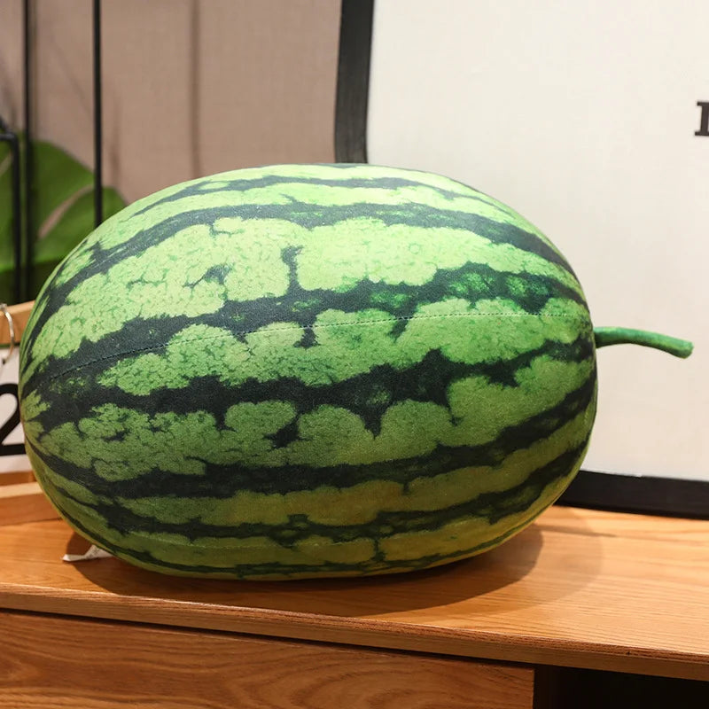 Plushie Realistic Watermelon, 3-14" | 8-35 cm