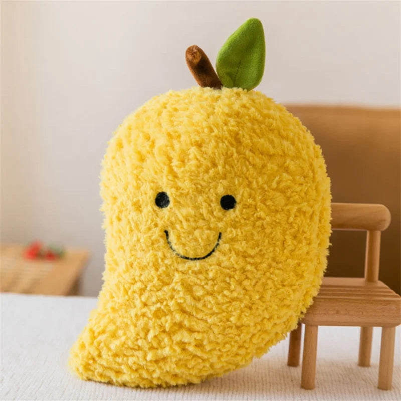 Plushie Fuzzy Fruits & Vegetables, 9 Varieties, 6-11" | 16-28 cm