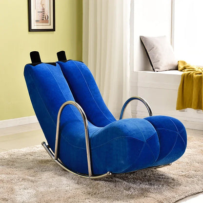 Go Bananas Rocking Chair - Five Colors, Faux Leather or Plush Design