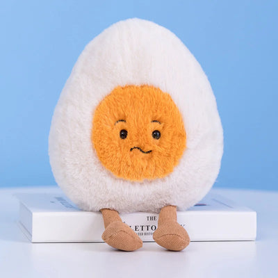 Breakfast Food Plush Doll Set – Kawaii Egg Toast & Bread Cartoon Toys