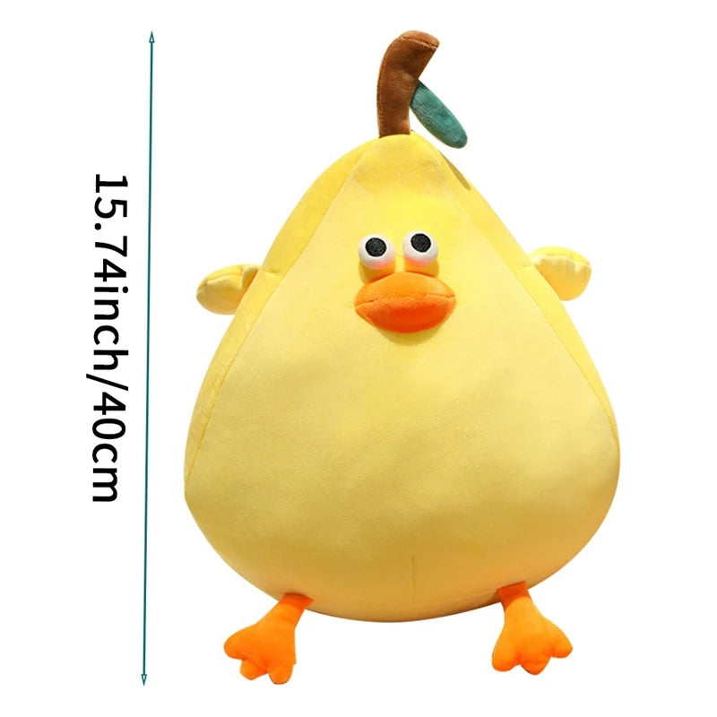 Plushie Ducks as Pears, 16" | 40 cm