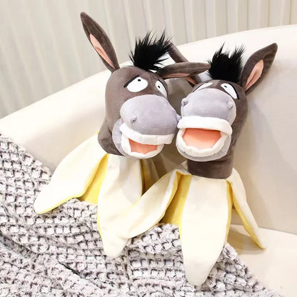 Donkey Banana Plushie, 8-22" | 20-55 cm 🍌🐴