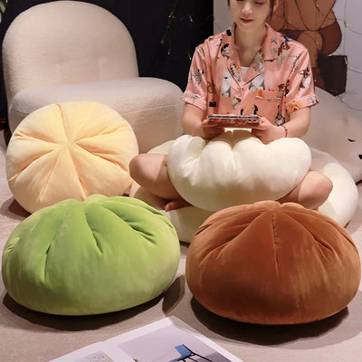 Baozi Steamed Bun Plush Pillow, 6-28" | 15-70 cm
