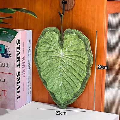 Leaf-Shaped Hand Towel – Hanging Kitchen Handkerchief