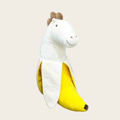 Banana Horse Plush Toy – Funny Stuffed Animal, 19" | 48 cm
