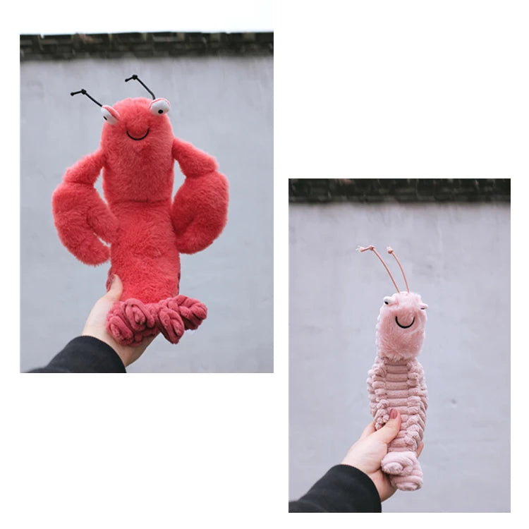 Lobster en peluche cartoon, 9-18" | 22-45 cm