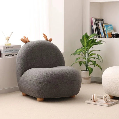 Deer-Inspired Children's Reading Chair – Five Colors