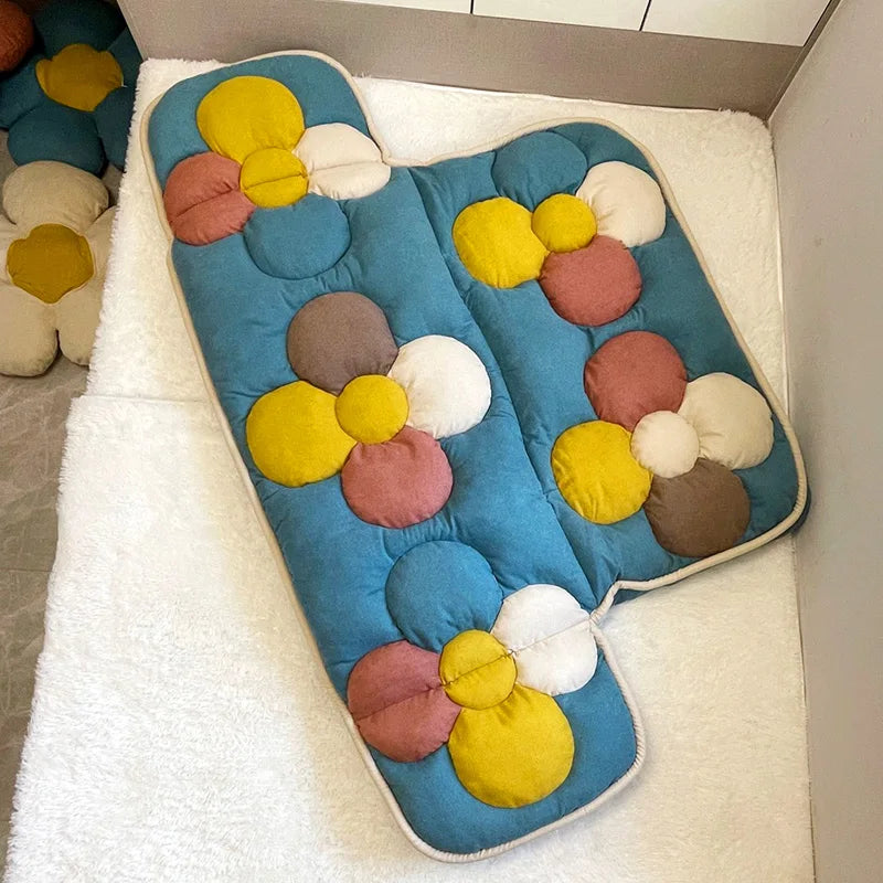 Canapé pour enfants Cozy Blossom à deux places - Deux couleurs