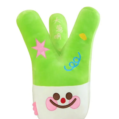 Scallion Green Onion Long Plush Body Pillow, 16-24" | 40-60 cm