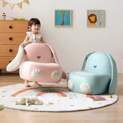 Bunny-Themed Children's Chair - Two Colors