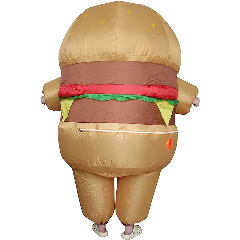 Inflatable Hamburger Costume – The Ultimate Foodie Statement