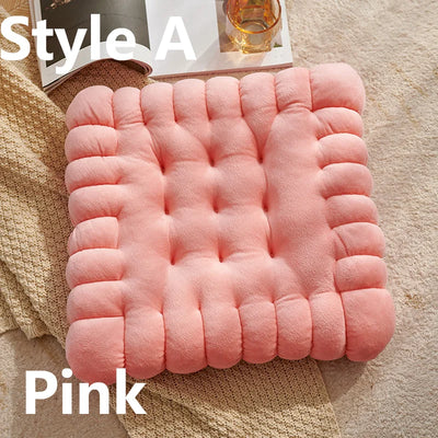 Plüschkeks-Sitzkissen - 8 Stile, 18-22" | 45-55 cm