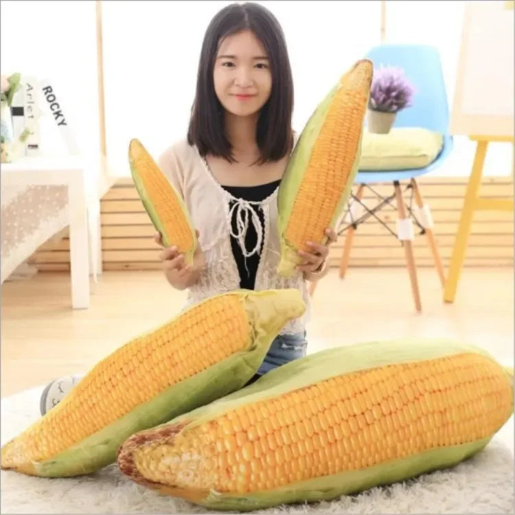 Realistic Ear of Corn Plushie, 12-30" | 30-75 cm