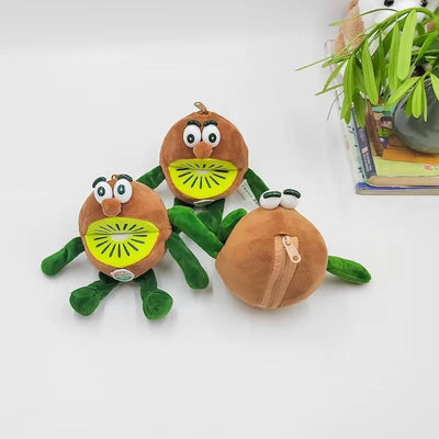 Kawaii Kiwi Plush Coin Purse & Bag Charm