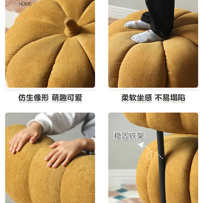 Cozy Pumpkin Plush Chair – Whimsical Comfort for All Ages