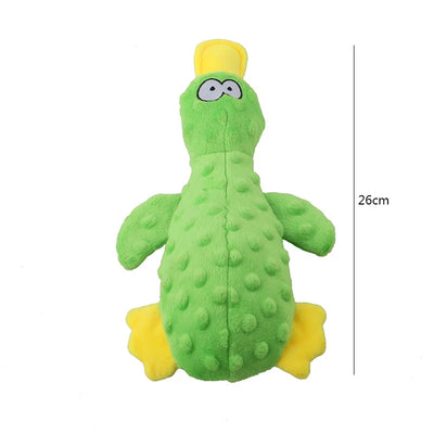 Juguete de masticar de peluche pato mallard para perros, 12-14" | 30-34 centímetros