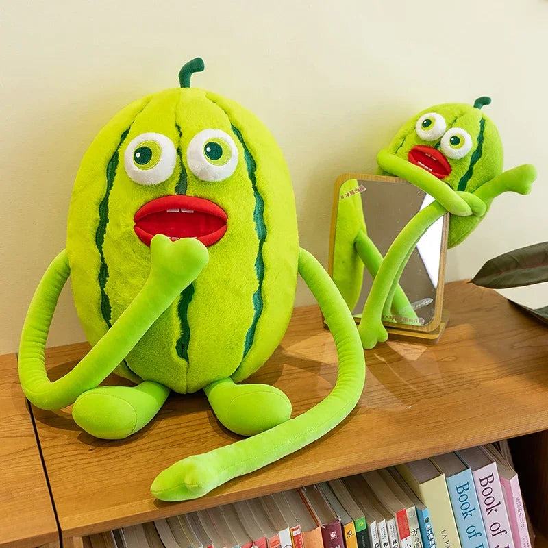 Funny Watermelon Plushie, 12-28" | 32-70 cm