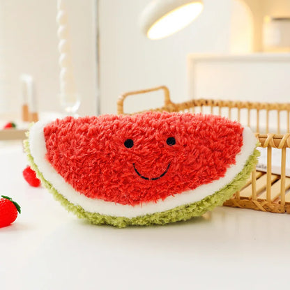 Plushie Fuzzy Fruits & Vegetables, 9 Varieties, 6-11" | 16-28 cm