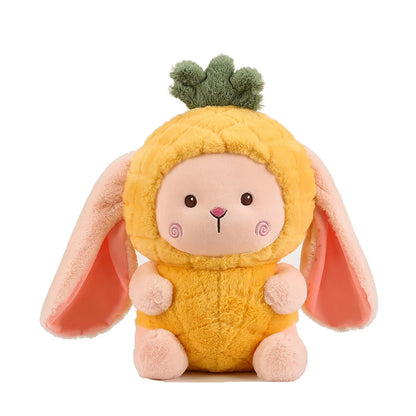 Fruit Bunny Plush Toy, Three Designs, 11-22" | 27-55 cm