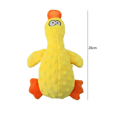 Juguete de masticar de peluche pato mallard para perros, 12-14" | 30-34 centímetros