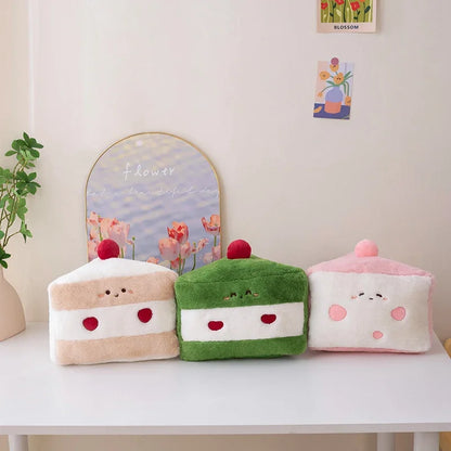 Cake Slice Plushie, 12" | 30 cm