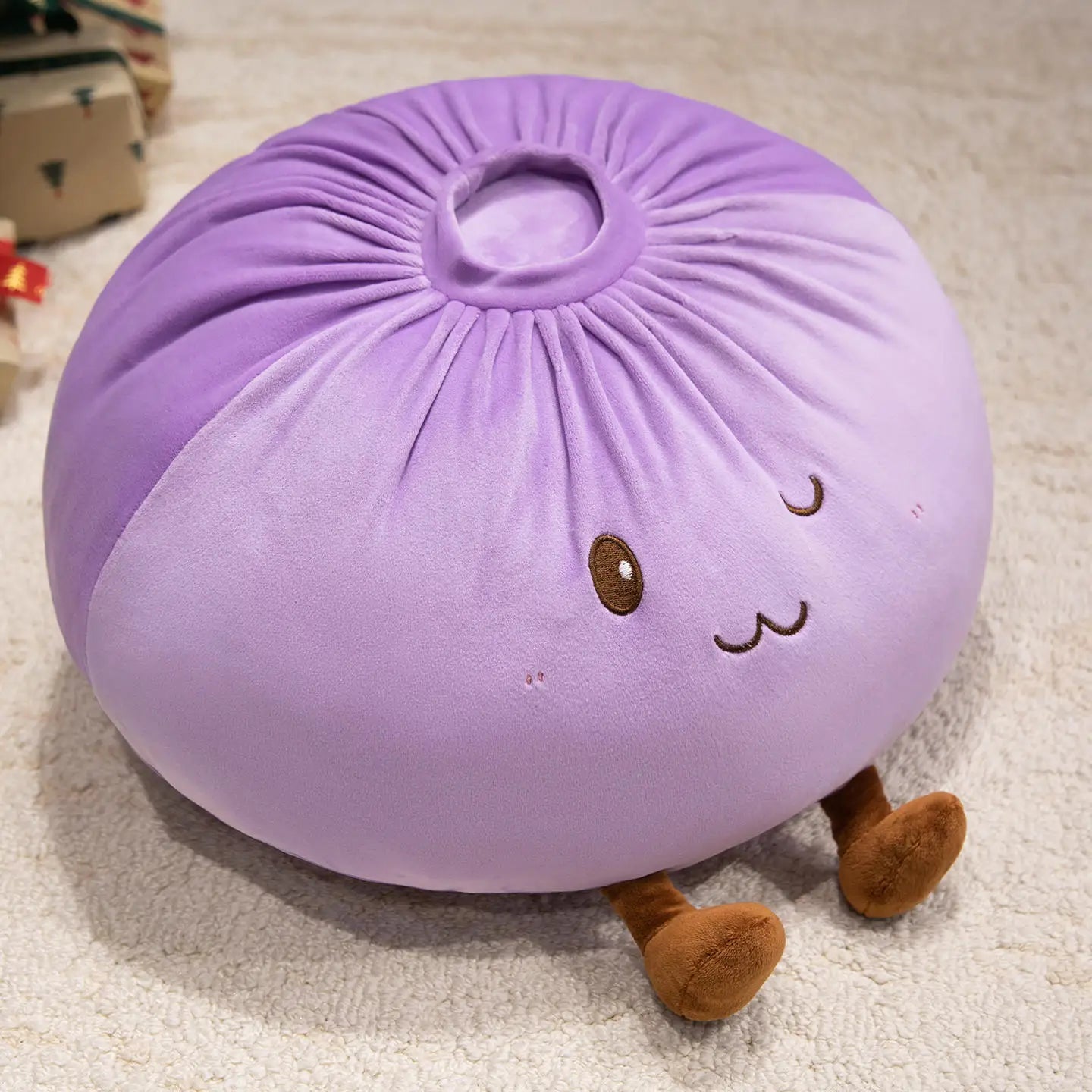 Jiaozi Dumpling Plush Pillow, 16" | 40 cm