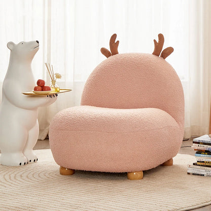 Minimalist Deer-Inspired Children's Chair – Five Colors