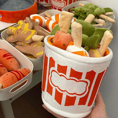 Bowl of Oden Plush Toy Set | Japanese Hot Pot Simulation Food, 20 cm