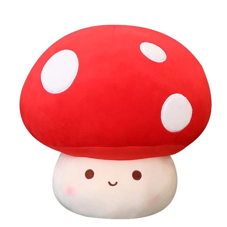 Kawaii Mushroom Plushie, 9" | 23 cm