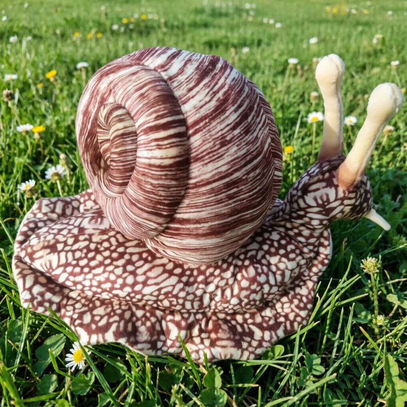 Realistic Snail Plush Toy, 15" | 38 cm