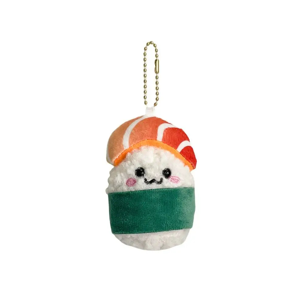 Porte-clés en peluche Sushi Roll – Jouet en peluche mini kawaii nourriture