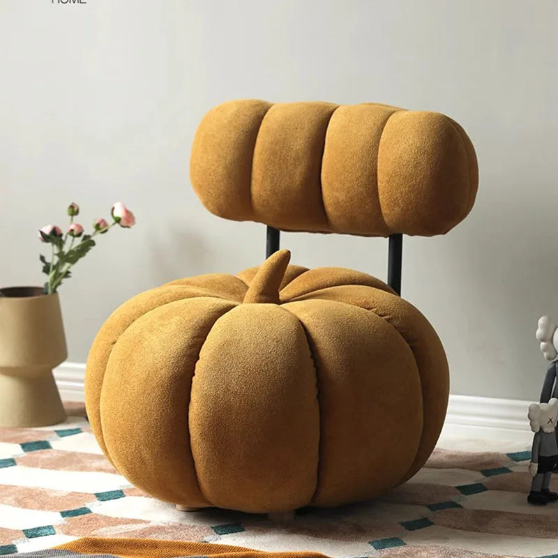 Sillón de Peluche de Calabaza Acogedor – Comodidad Caprichosa para Todas las Edades