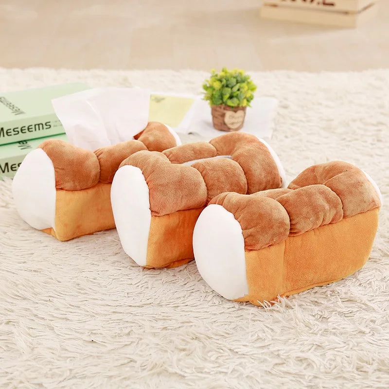 Soporte de Tejido en Forma de Pan de 10" de Peluche Novelty | 25 centímetros