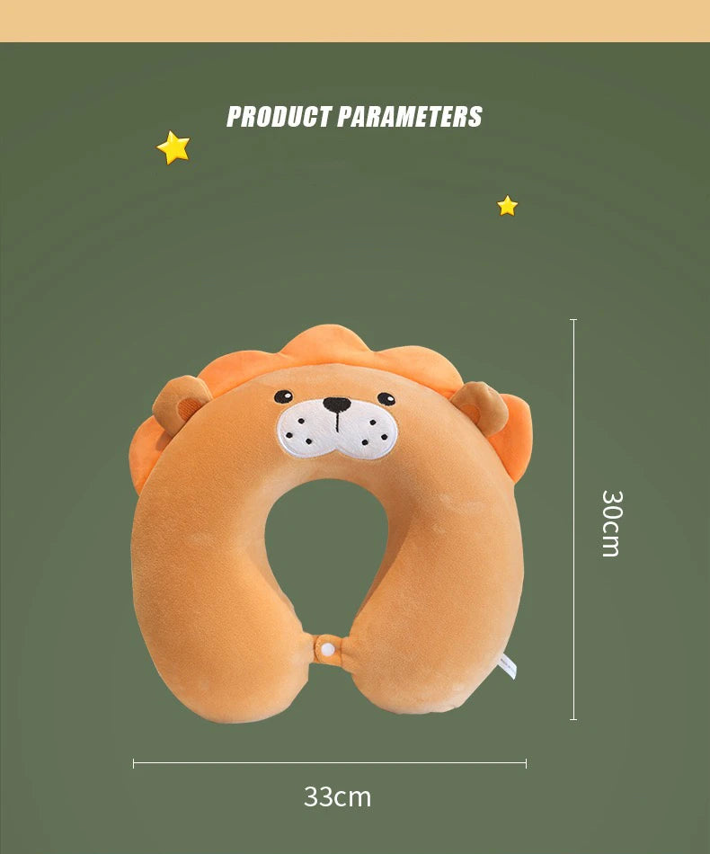 Avocado U-Shaped Travel Neck Pillow – Car & Plane Cervical Support