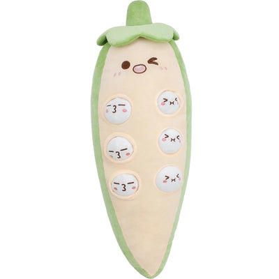 Creative Cartoon Okra Plush Toys Stuffed Okra Shape Throw Pillow Soft Cozy Home Sleeping Pillow Kawaii Room Decor Cute Gif...