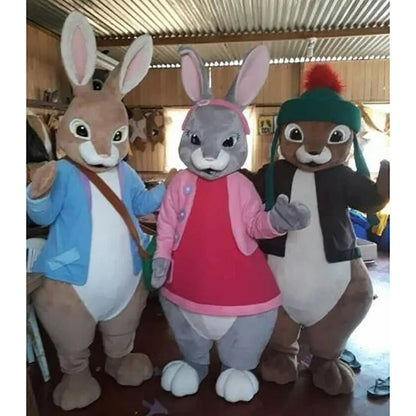 High-Fidelity Bunny Costume for Adults, Three Styles