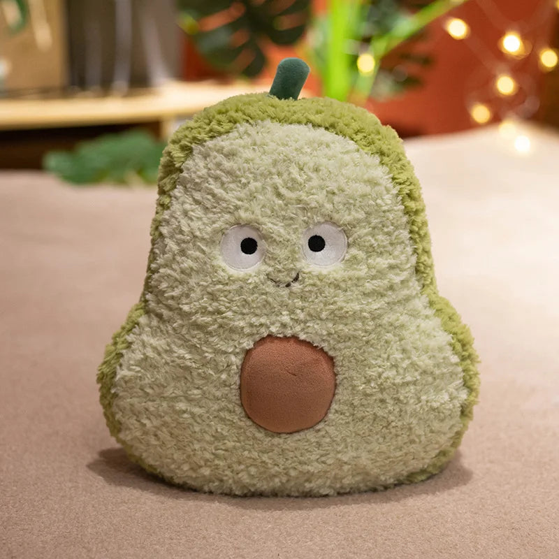 Plushie Fuzzy Fruit w/Optional Handwarmer, 5 Fruits, 14-18" | 36-45 cm