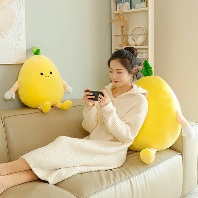 Plüsch Squishy Cartoon Orange, 16-24" | 40-60 cm