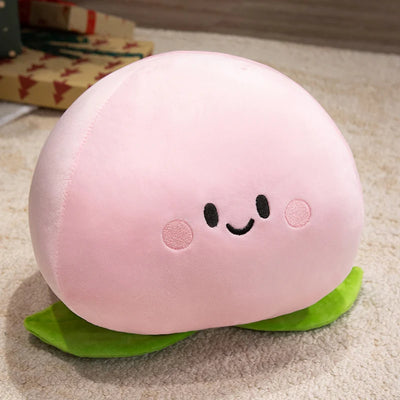 Peluches di Frutta Cartoni Animati Allegri, 4 Varietà, 6-10" | 16-25 centimetri