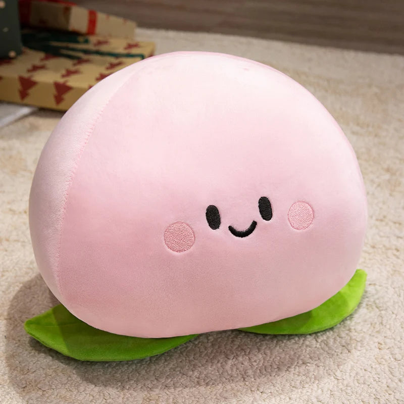 Peluches di Frutta Cartoni Animati Allegri, 4 Varietà, 6-10" | 16-25 centimetri