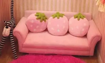 Strawberry Dream Children's Couch Set - Four Colors