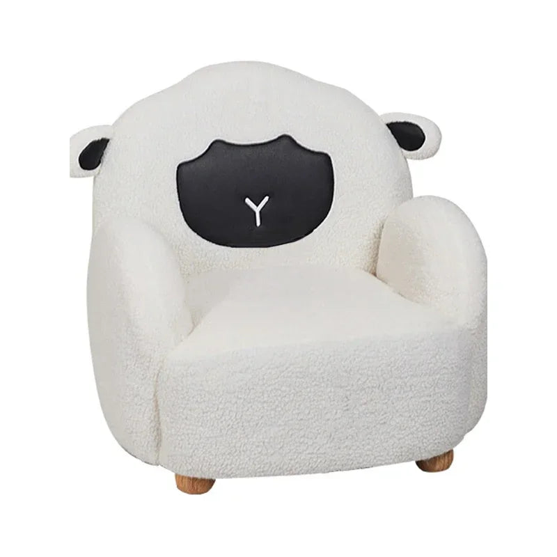 Lamb Plushie Children's Reading Chair