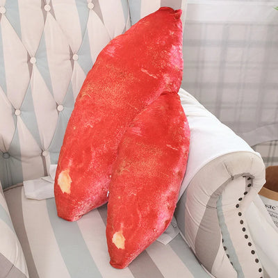 Plüsch große realistische Süßkartoffel, 1-2,6'' | 30-80 cm