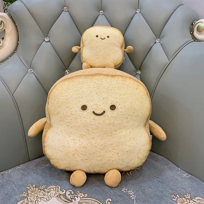 Plushie Happy/Sad Bread, 7-16" | 18-40 cm