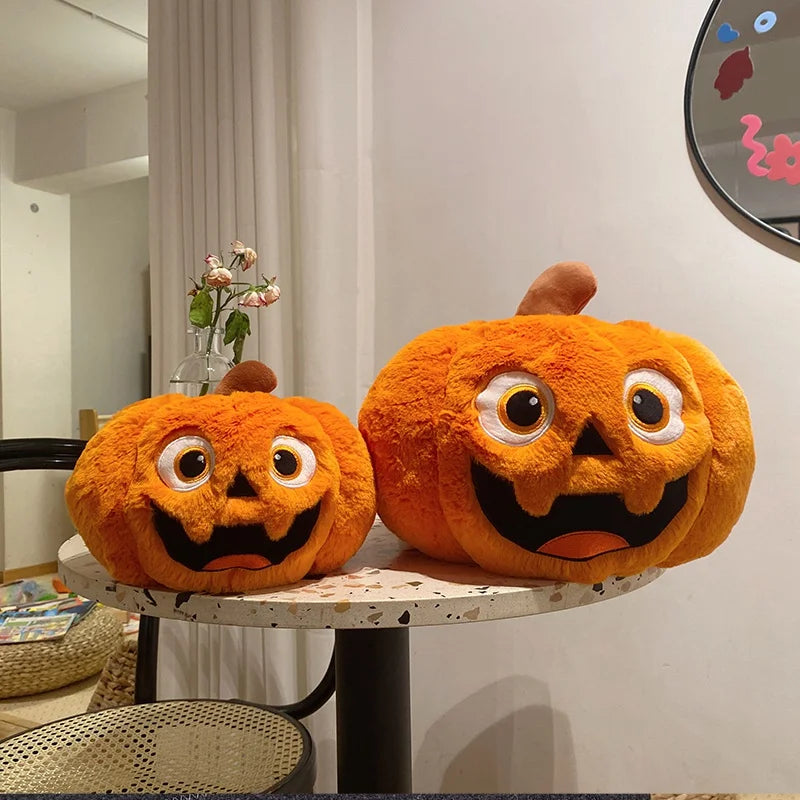 Halloween Jack-O-Lantern Plush Toy - Cute Pumpkin Doll, 10-14" | 25-35 cm