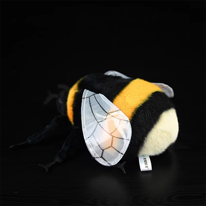 Realistic Honeybee Stuffed Animal, 8" | 20 cm