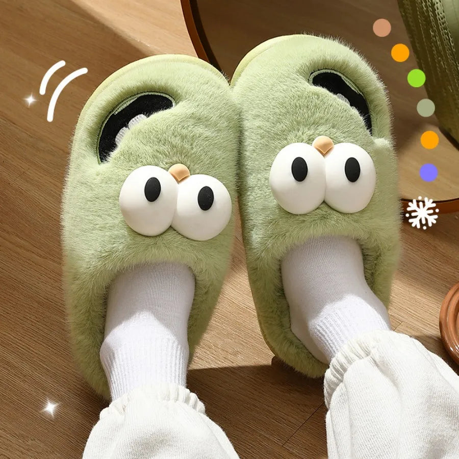 Plushie Cartoon Bird Slippers, US Men 4-10/ Women 5.5-11.5