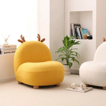 Minimalist Deer-Inspired Children's Chair – Five Colors